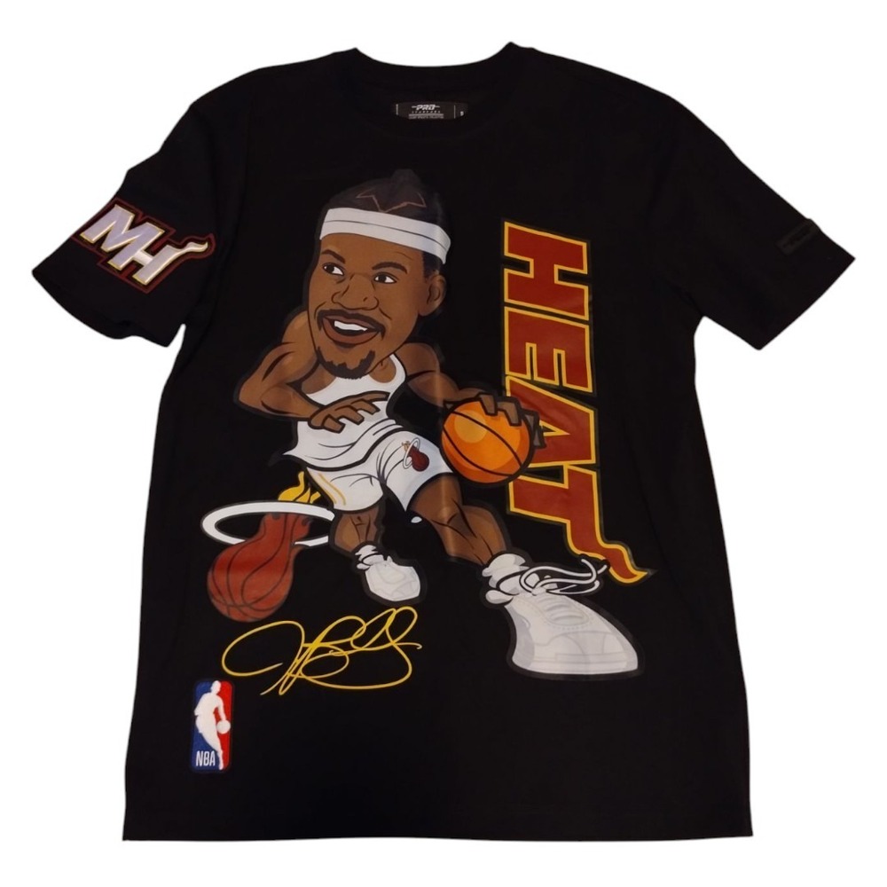 Pro Standard Miami Heat T-Shirt Lebron Crew Neck Short Sleeve‎ Graphic